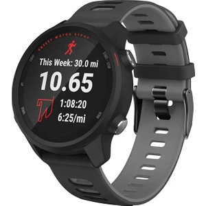 Xiaomi Watch S1 -S1 Active -Mi Watch -Watch Color 22MM Uyumlu Stride Çift Renkli Silikon Kordon