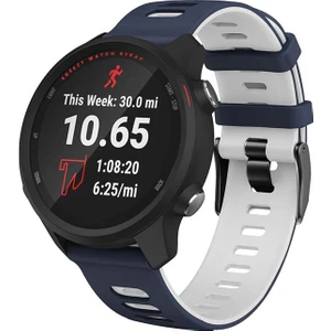 Xiaomi Watch S1 -S1 Active -Mi Watch -Watch Color 22MM Uyumlu Stride Çift Renkli Silikon Kordon