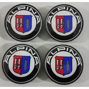 Alpina Jant Göbeği 68MM 4 Adet , Alpina Bmw Jant Kapağı , Bmw Alpina Jant Göbeği Bmw