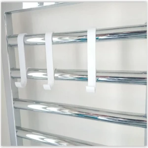 Havlupan Askılık 2'li Beyaz Yeni Versiyon