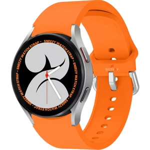 Samsung Galaxy Watch 4 5 Pro 40 42 44 45 46MM Uyumlu Orjinal Tasarım Kavisli Purelux Silikon Kordon