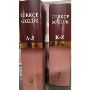 Türk Dil Kurumu Yayınları TDK 2023 Baskı Büyük Türkçe Sözlük Son Baskı 2 Cilt
