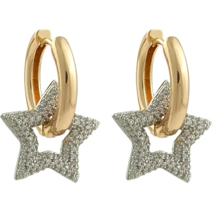ÇLK Accessories Taşlı Yıldız Küpe TRKÜPE35201
