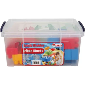 Plastik Blok Puzzle 58 parça Yapboz Kutulu