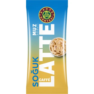 Kahve Dünyası Özel Seri Soğuk Muz Aromalı Caffe Latte