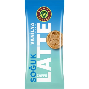 Kahve Dünyası Özel Seri Soğuk Vanilyalı Aromalı Caffe Latte