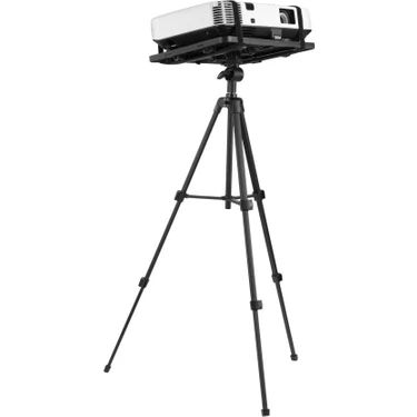 Codegen COD-SP20 Tripod Ayaklı Projeksiyon Standı Mat Siyah Renkli Hafif Alüminyum