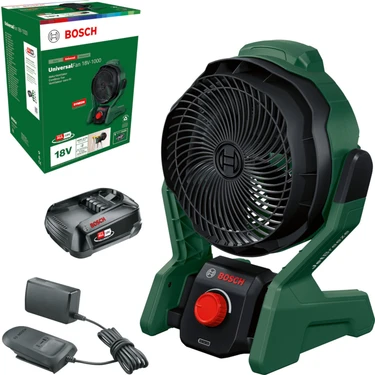 Bosch Universalfan 18V-1000 1X2.0AH Akülü Fan -