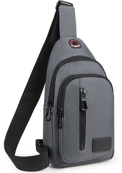 Günlük Omuz Çantası Messenger Çanta - Gri (Yurt Dışından)