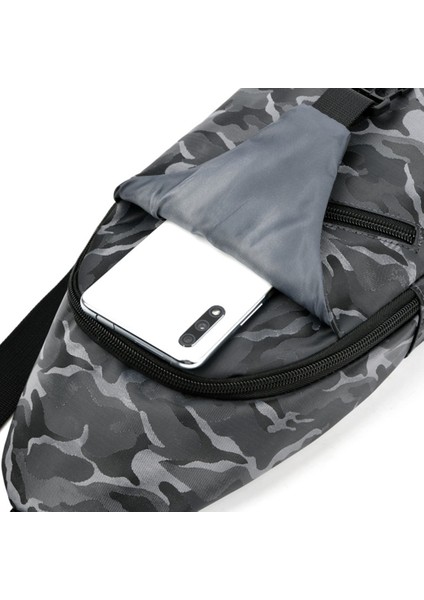 Moda Omuz Messenger Çanta - Gri (Yurt Dışından)