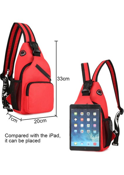 Su Geçirmez Büyük Kapasiteli Tote Messenger Çanta Çok Amaçlı Kırmızı (Yurt Dışından) fiyatları