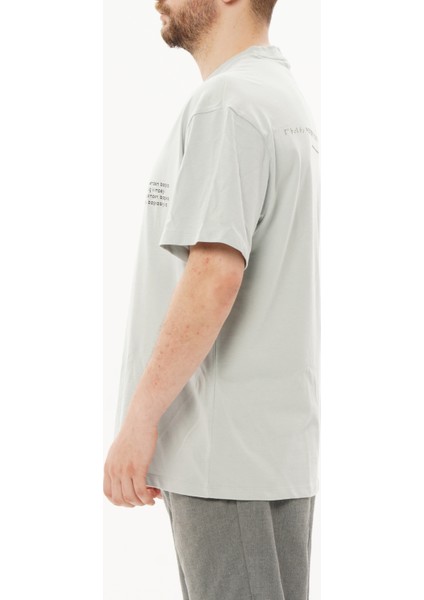 Derneği Hayat Dokunmayla Başlar - Gri Oversize Unisex T-shirt