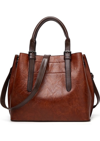 Kadınların Şık Ve Çok Yönlü Kontrast Renkli Omuz Çantası (Yurt Dışından) fırsatları