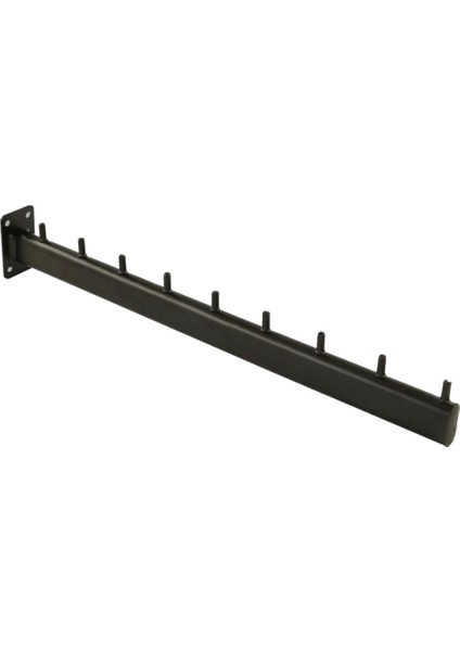 5 Adet Duvara Monte Düz Askılık 40 cm