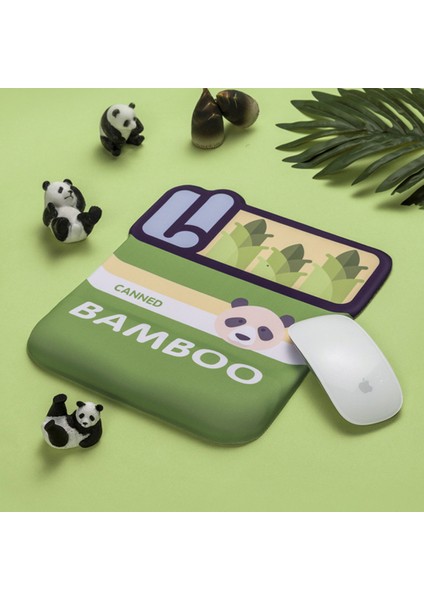 Bilek Destekli Mouse Pad, Kaymaz, Panda (Yurt Dışından)