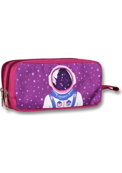 Cennec Bordo Mavi Astronot Ilkokul Sırt Çantası Seti - Erkek Çocuk fırsatları