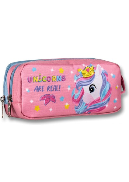 Cennec Şeffaf Bölmeli Pembe Unicorn Ilkokul Sırt Çantası Seti - Kız Çocuk fırsatları