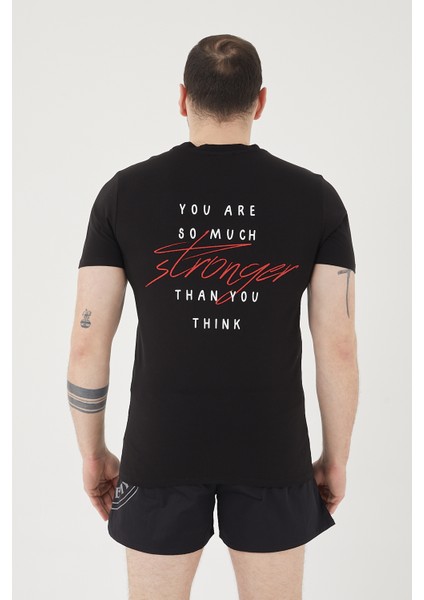 Stronger T-Shirt Siyah (Unisex