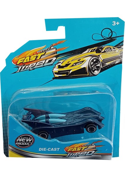 Yarışcı Yarasa Araba Die Cast 1:64 Ölçekli Metal Tasarım