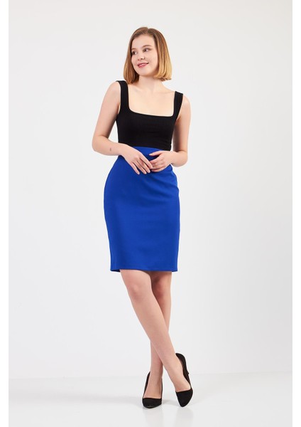 Saks Mavi Kalem Etek modelleri