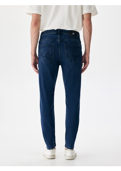 Erkek Lawrıe Y Normal Bel Dar Paça Slim Jean Pantolon