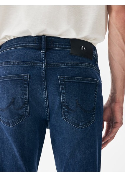 Erkek Lawrıe Y Normal Bel Dar Paça Slim Jean Pantolon