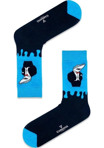 5'li Hayvan Temalı Unisex Çorap Seti ve Hediye Kutusu