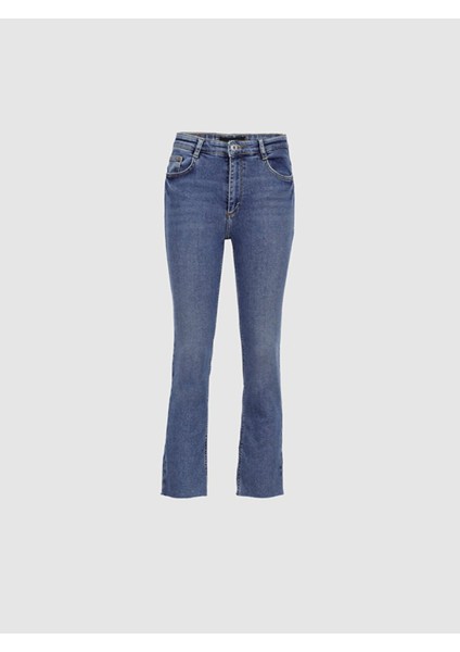 Lynda x Yüksek Bel Jean Pantolon