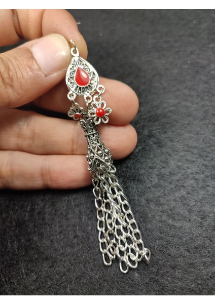 Iskeçe Tesbih Alman Gümüş Tesbih Püskülü