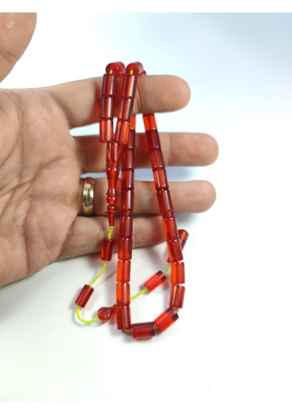 Mehmet Sancaktar Usta İşi İmzalı Mühürlü Zar Kehribar fırsatları