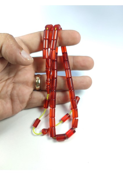 Mehmet Sancaktar Usta İşi İmzalı Mühürlü Zar Kehribar indirimleri