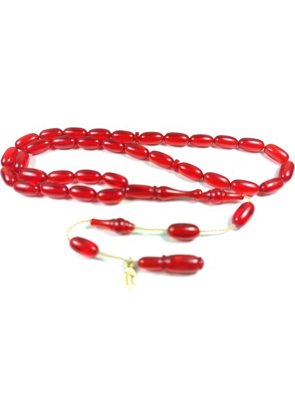 Halil Hilmi Usta İşi İmzalı Mühürlü Zar Kehribar Model No 2633