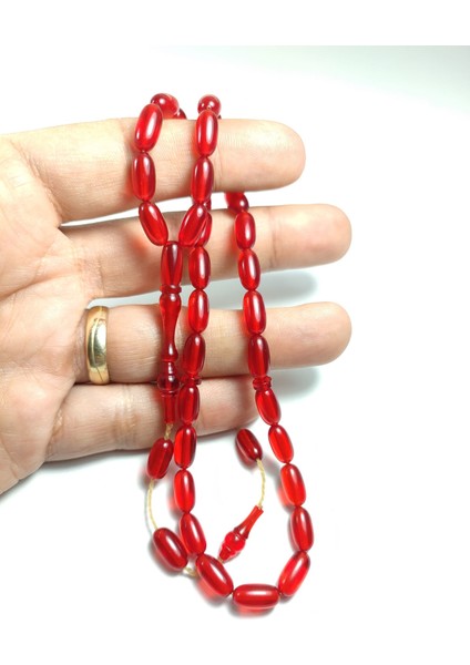 Halil Hilmi Usta İşi İmzalı Mühürlü Zar Kehribar Model No 2633 fırsatları