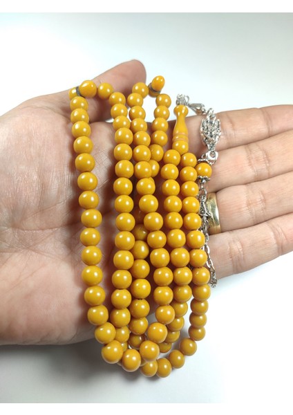 Kurt Başlı Alman Gümüş Püskül Kombinli Sıkma Kehribar indirimleri