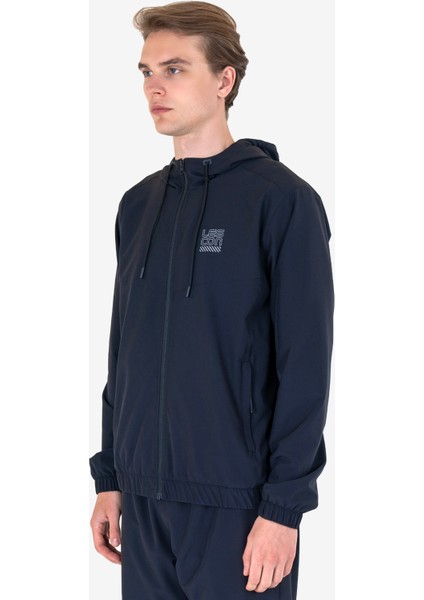 Lacivert Erkek Fermuarlı Kapüşonlu Sweatshirt 23N-1139 modelleri