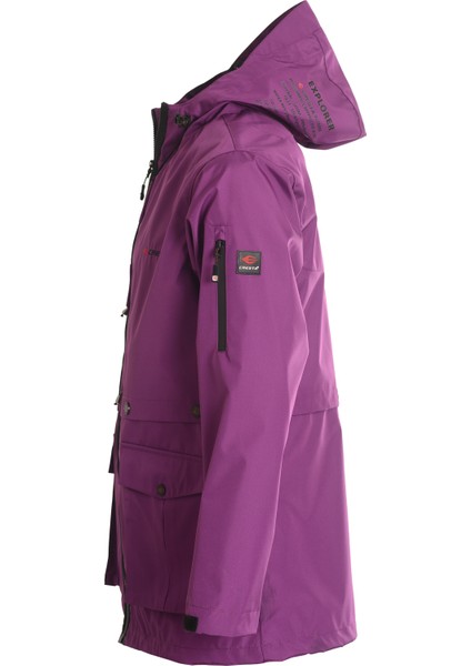 Outdoor Kapüşonlu Explorer Erkek Parka