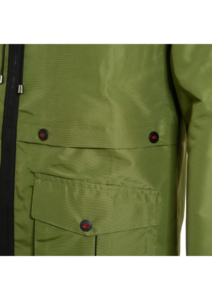 Outdoor Kapüşonlu Explorer Erkek Parka