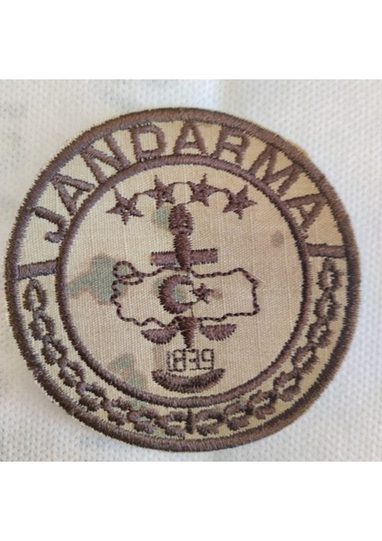 Jandarma Komando Birlik Arması Nakış Akıncı Askeri Malzeme