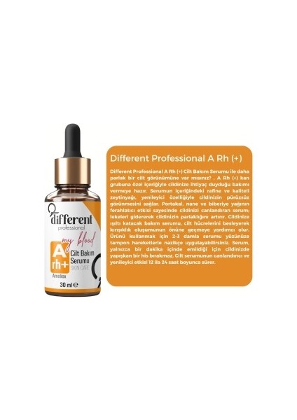 Arh + Kan Grubuna Özel Cilt Yenileyici Nemlendirici Leke Önleyici Aydınlatıcı Bakım Serumu 30 ml modelleri
