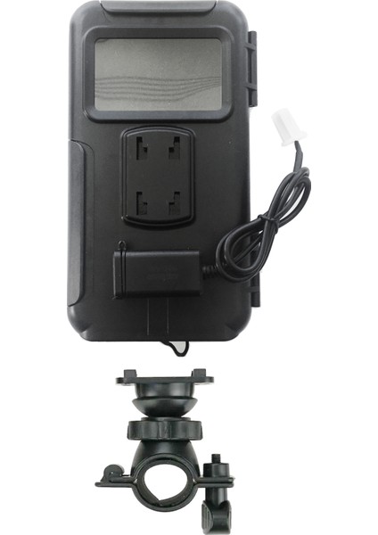 Suporte Xl USB Bağlantılı Motosiklet Bisiklet Telefon Tutucu Su Geçirmez 5.5-7.0 Inç Gidon Bağlantı fiyatları
