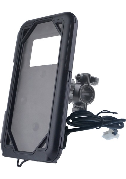 Suporte Xl USB Bağlantılı Motosiklet Bisiklet Telefon Tutucu Su Geçirmez 5.5-7.0 Inç Gidon Bağlantı indirimleri