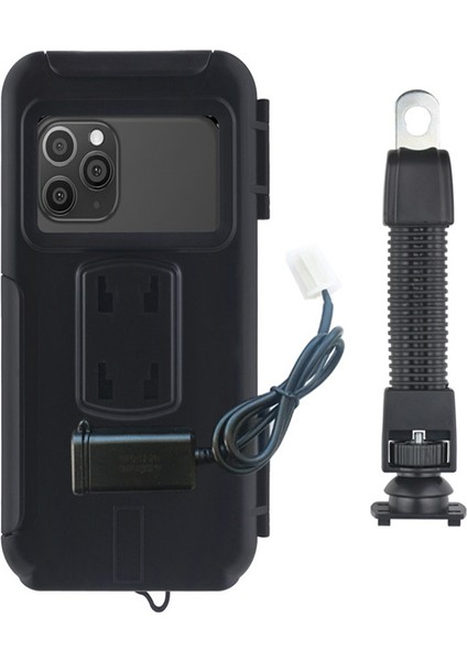 Suporte Xl USB Bağlantılı Motosiklet Bisiklet Telefon Tutucu Su Geçirmez 5.5-7.0 Inç Arası fiyatları