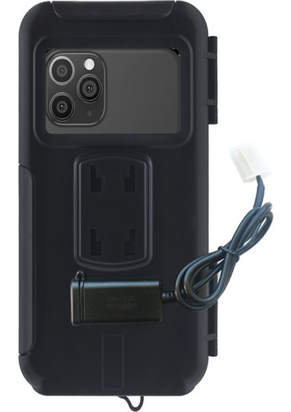 Suporte Xl USB Bağlantılı Motosiklet Bisiklet Telefon Tutucu Su Geçirmez 5.5-7.0 Inç Arası fırsatları