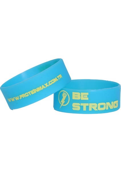 Mavi Be Strong Silikon Bileklik modelleri