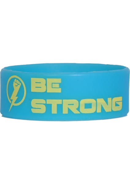 Mavi Be Strong Silikon Bileklik fırsatları