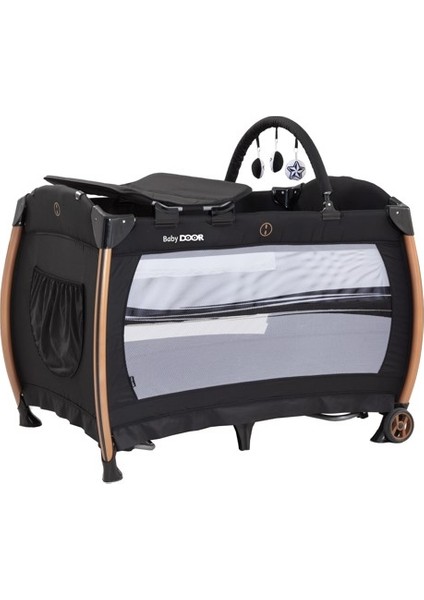 Babydoor 2050 Sleepy Oyun Parkı 70 x 110 cm Bebek Beşik Bej fiyatları