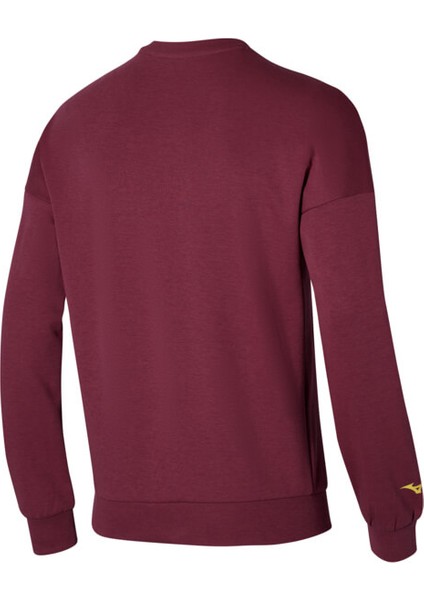 Graphic Crew Erkek Sweatshirt Bordo