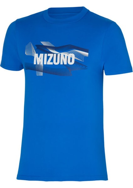 Graphic Erkek Tişört Mavi