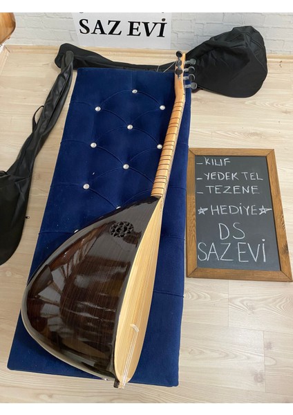 Kompozit Tekne Öğrenci Kısa Jack Girişli Sap Bağlama Saz (Kılıf Yedek Tel Tezene) modelleri