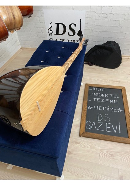 Kompozit Tekne Öğrenci Kısa Jack Girişli Sap Bağlama Saz (Kılıf Yedek Tel Tezene) fırsatları